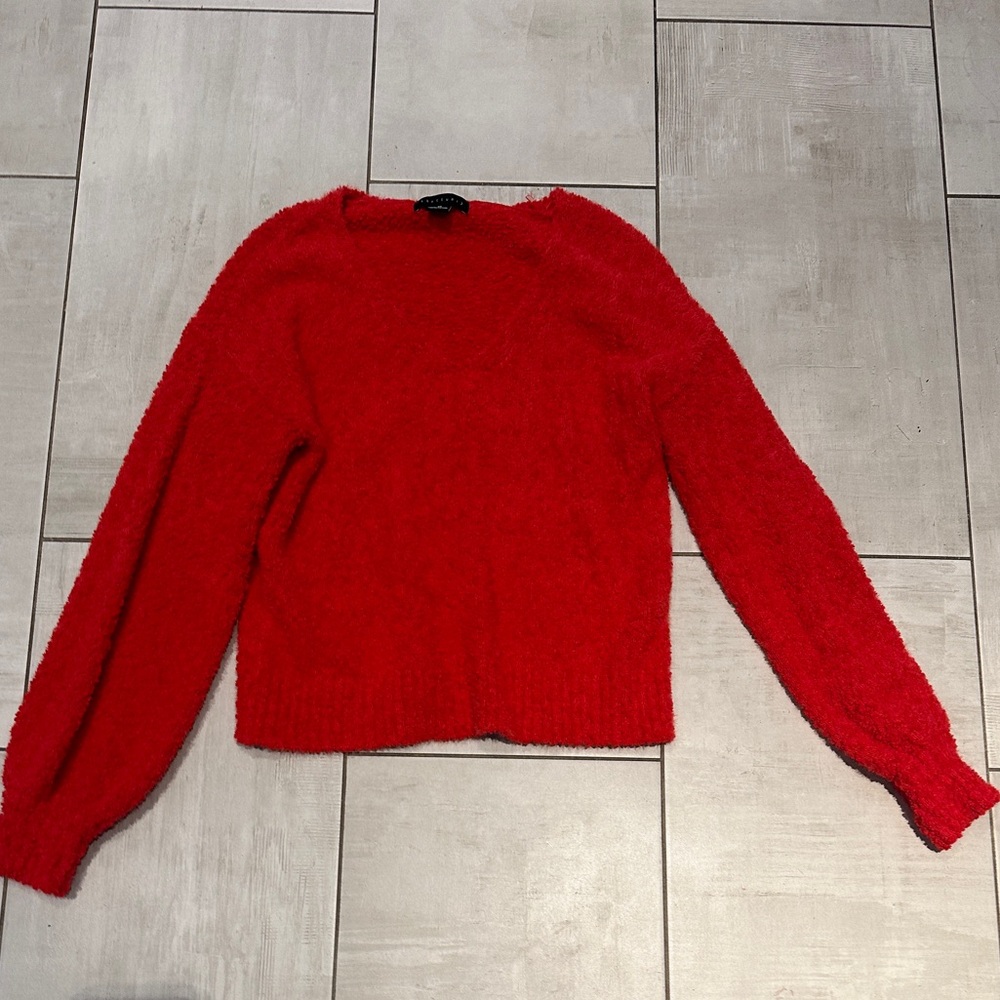 Sanctuary brand soft red neck sweater XS